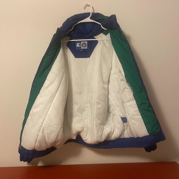 XL Vintage Seahawks Starter Jacket - Picture 10 of 10